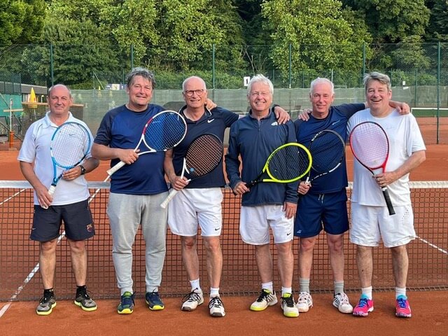 Aufstieg in die 1. VL – Weltklassetennis Herren 55