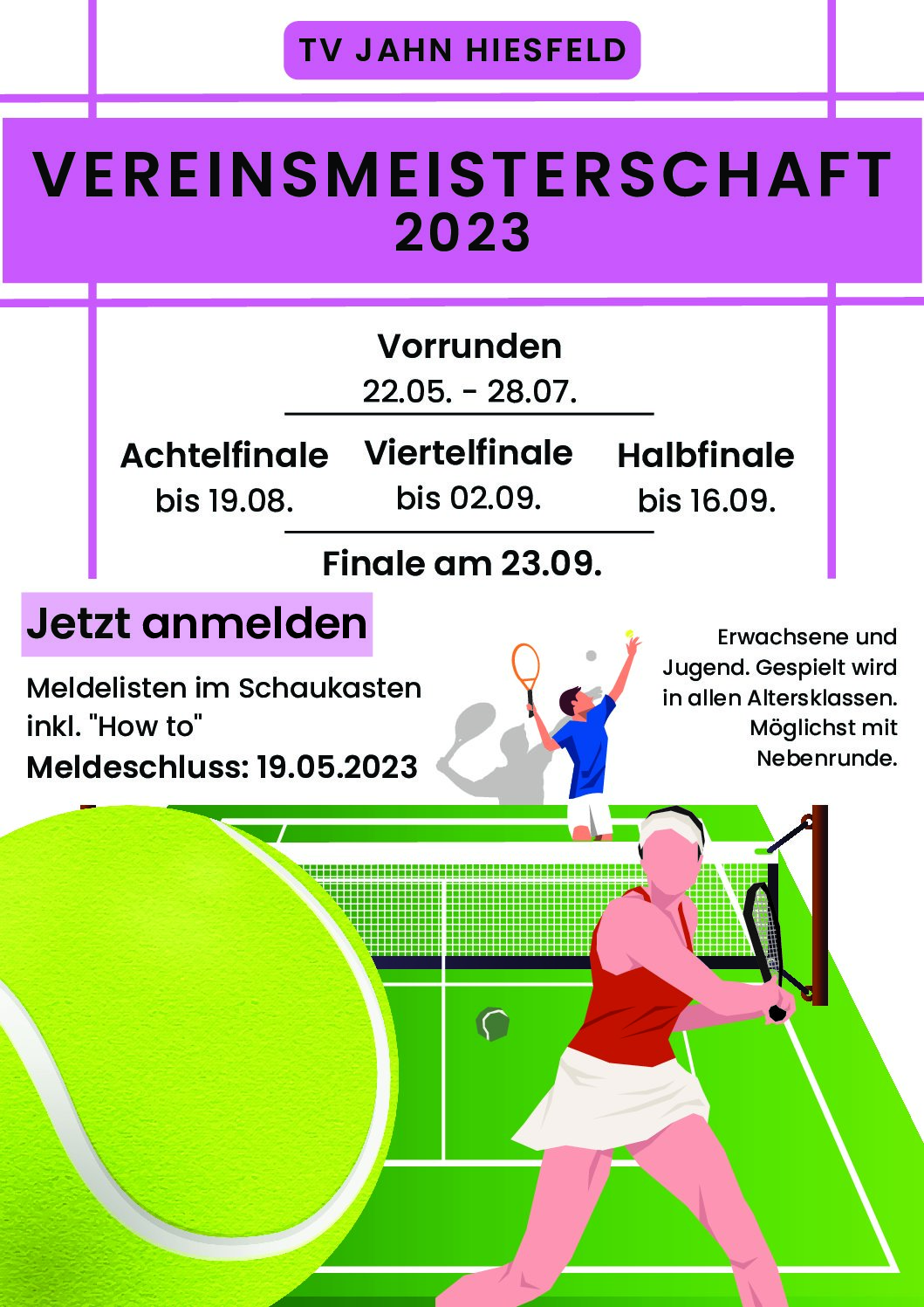 Vereinsmeisterschaft 2023
