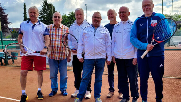 1. Herren 65 – der erste Sieg mit Entscheidung im Champions Tiebreak