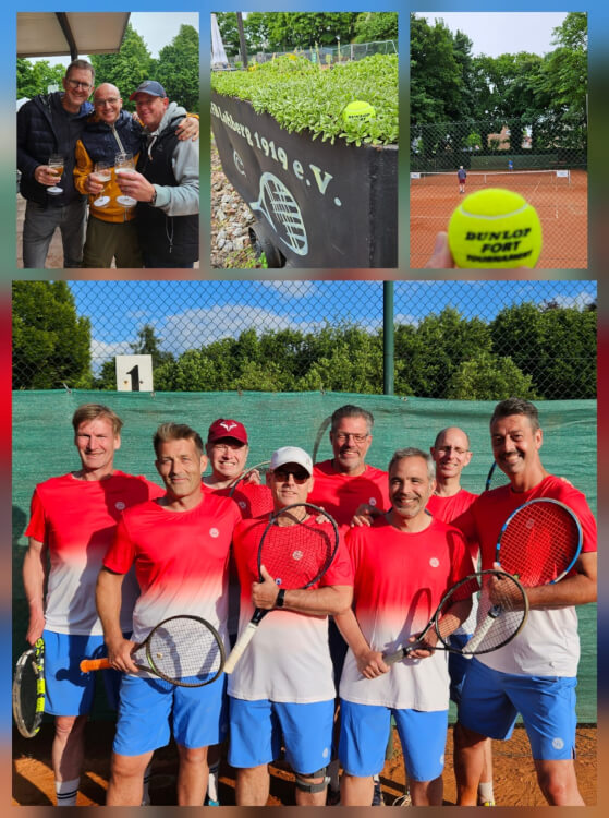 1.Herren 50 gewinnen auch das dritte Spiel