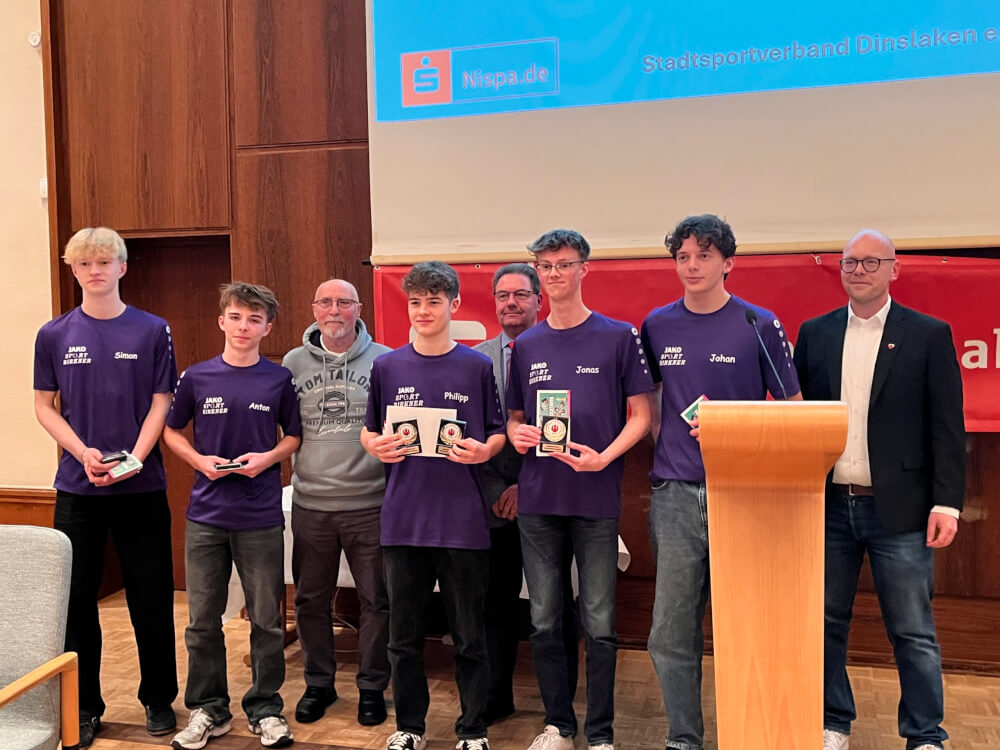 Jugendsportpreis 2026 der Stadt Dinslaken