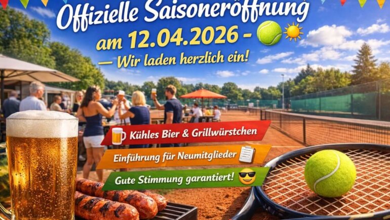 Gemeinsam in die Saison 2026 – offizielle Eröffnung am 12.04.!